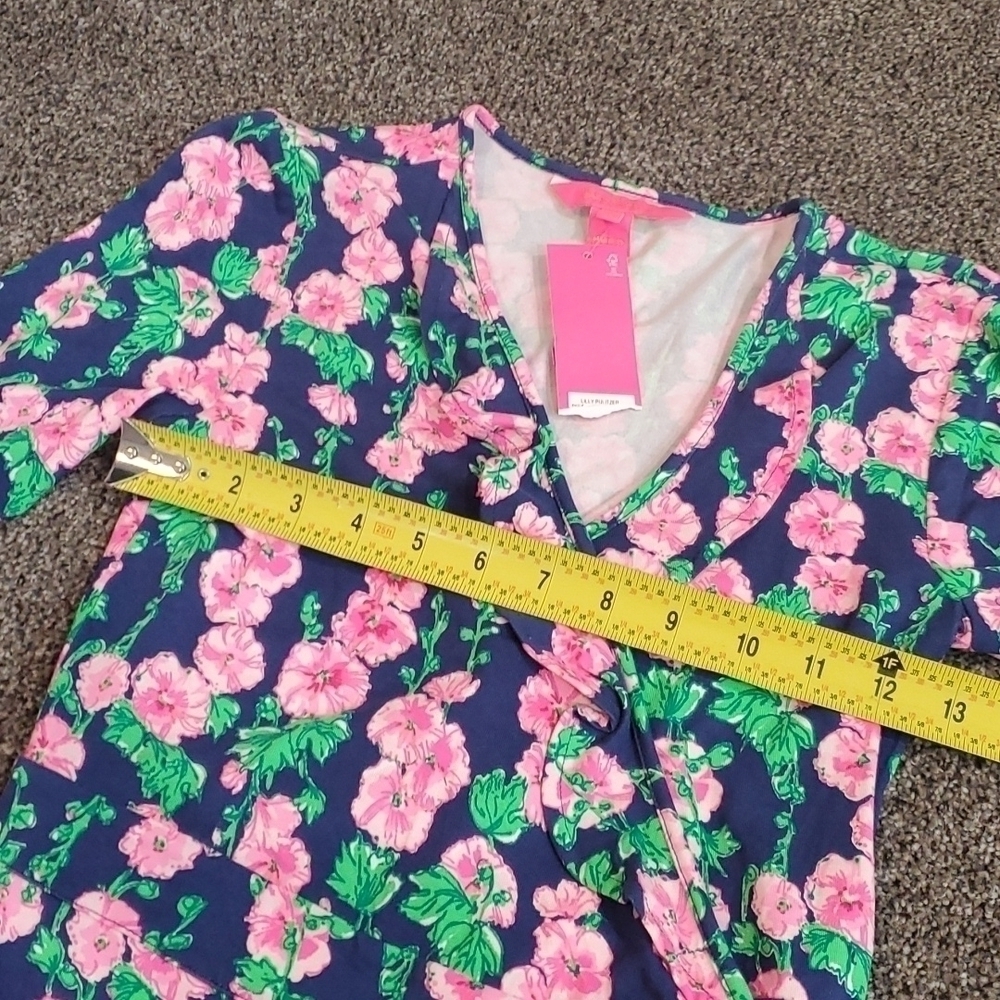 NWT Lilly Pulitzer Mirelle Romper De Vine Floral Dress sz XS - Picture 7 of 12